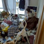 ごみがあふれている
